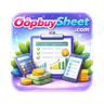 Oopbuy Sheet