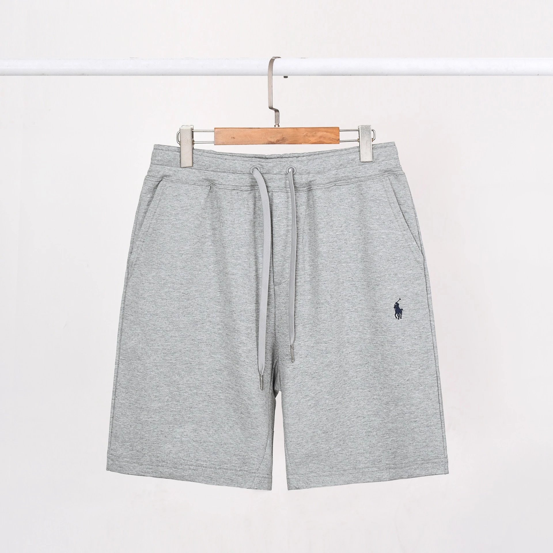 Polo-Style Sweat Shorts